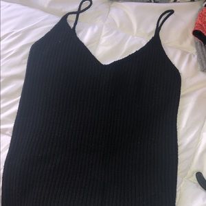 Knit tank top